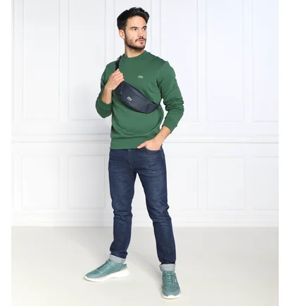 Лонгслів чоловічий Lacoste Logo Sweatshirt Green SH9608-51-SMI