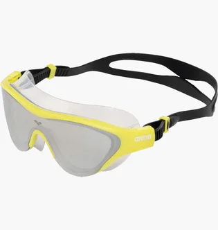 Окуляри для плавання унісекс Arena The One Mask Mirror Yellow/Blue 004308-104
