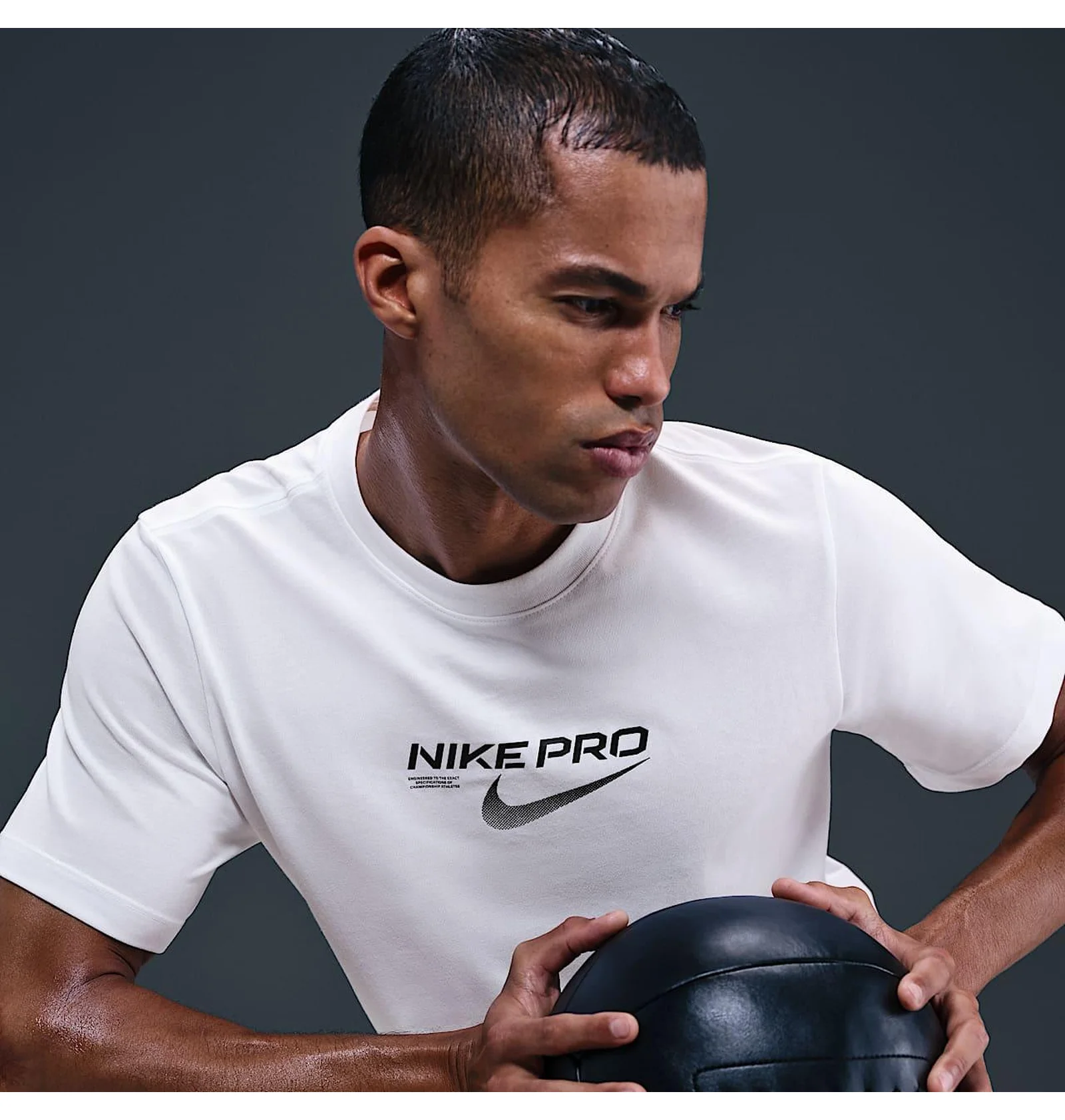 ᐉ Футболка мужская Nike Pro Dri-Fit Training Tee White HV4131-100