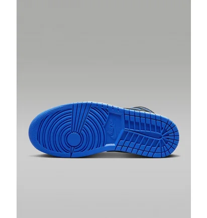 Кросівки чоловічі Air Jordan 1 Mid Shoes Black/Blue DQ8426-042