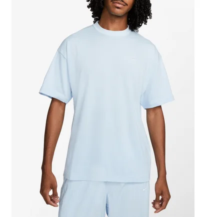 Футболка чоловіча Nike Solo Swoosh T-Shirt Light Blue CV0559-441