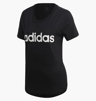Футболка жіноча Adidas Essentials Linear W Black DP2361
