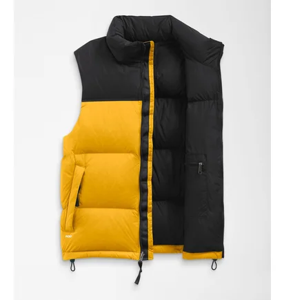 Жилетка чоловіча The North Face 1996 Retro Nuptse Vest Black/Yellow NF0A3JQQ-H9D
