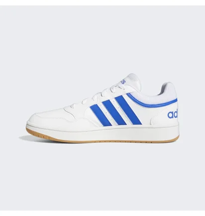 Кросівки чоловічі Adidas Hoops 3.0 Low Classic Vintage Shoes White/Blue Gy5435
