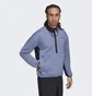Кофта мужская Adidas Terrex Hike Half-Zip Fleece Light Blue GQ3684