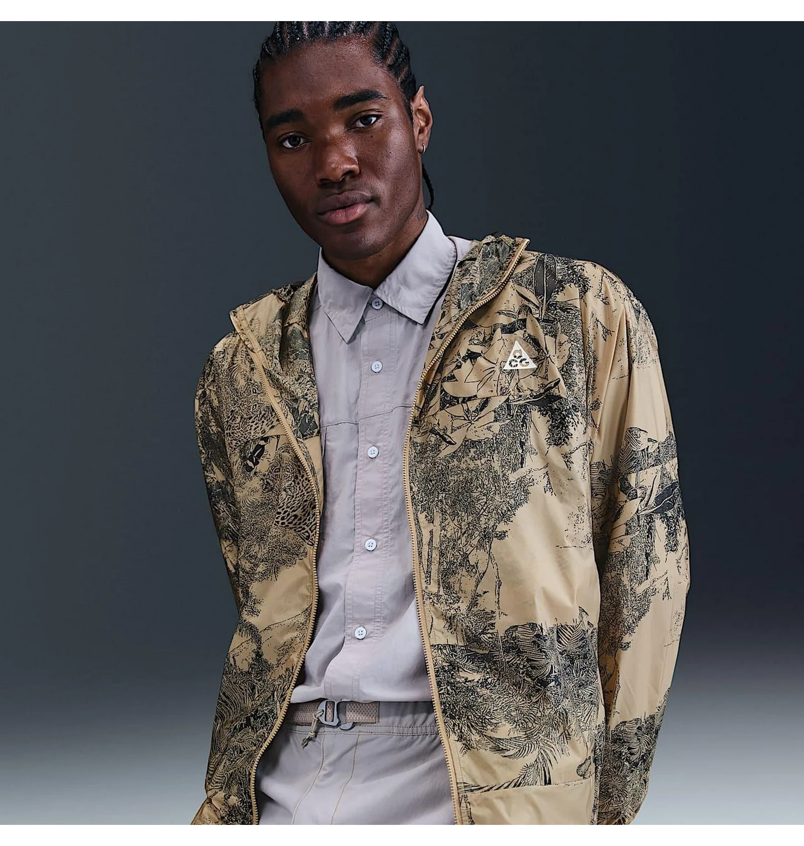 ᐉ Куртка мужская Nike Acg “Cinder Cone” Windproof Jacket Beige