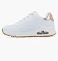 Кроссовки женские Skechers Uno Shimmer Away White 155196-WHT