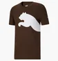 Футболка мужская Puma Oversized Logo Tee Brown 588544-63