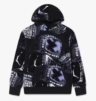 Худі дитяче Air Jordan Jdb Mj Mvp Ft Aop Black/Grey 95D747-G0T