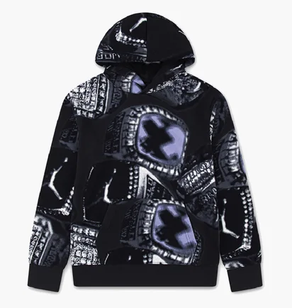 Худи детское Air Jordan Jdb Mj Mvp Ft Aop Black/Grey 95D747-G0T