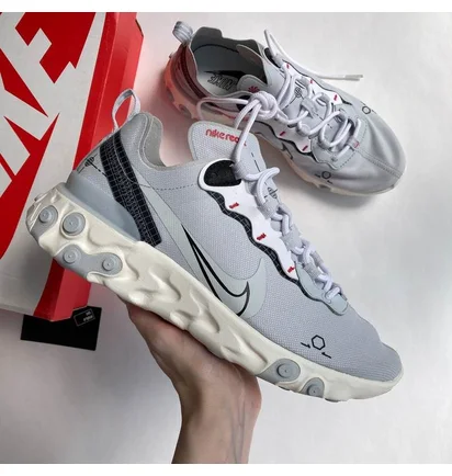 Кросівки чоловічі Nike React Element 55 White CU3009-002