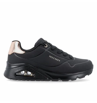Кроссовки женские Skechers Uno Gen1 Shimmer Away Black Clm Black 310545L-BBK