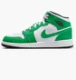 Кроссовки детские Air Jordan 1 Low Lucky Green/White DQ8423-301
