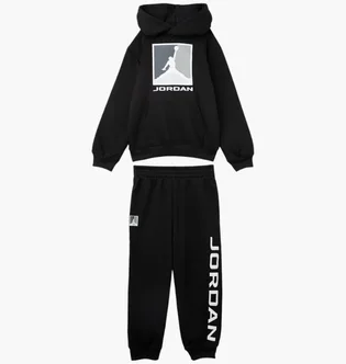 Спортивний костюм дитячий Air Jordan Mj Ess Flc Baseline Hd Set Black 85F107-023
