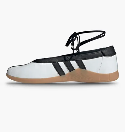 Балетки женские Adidas Taekwondo Mei Ballet White/Black JR7030