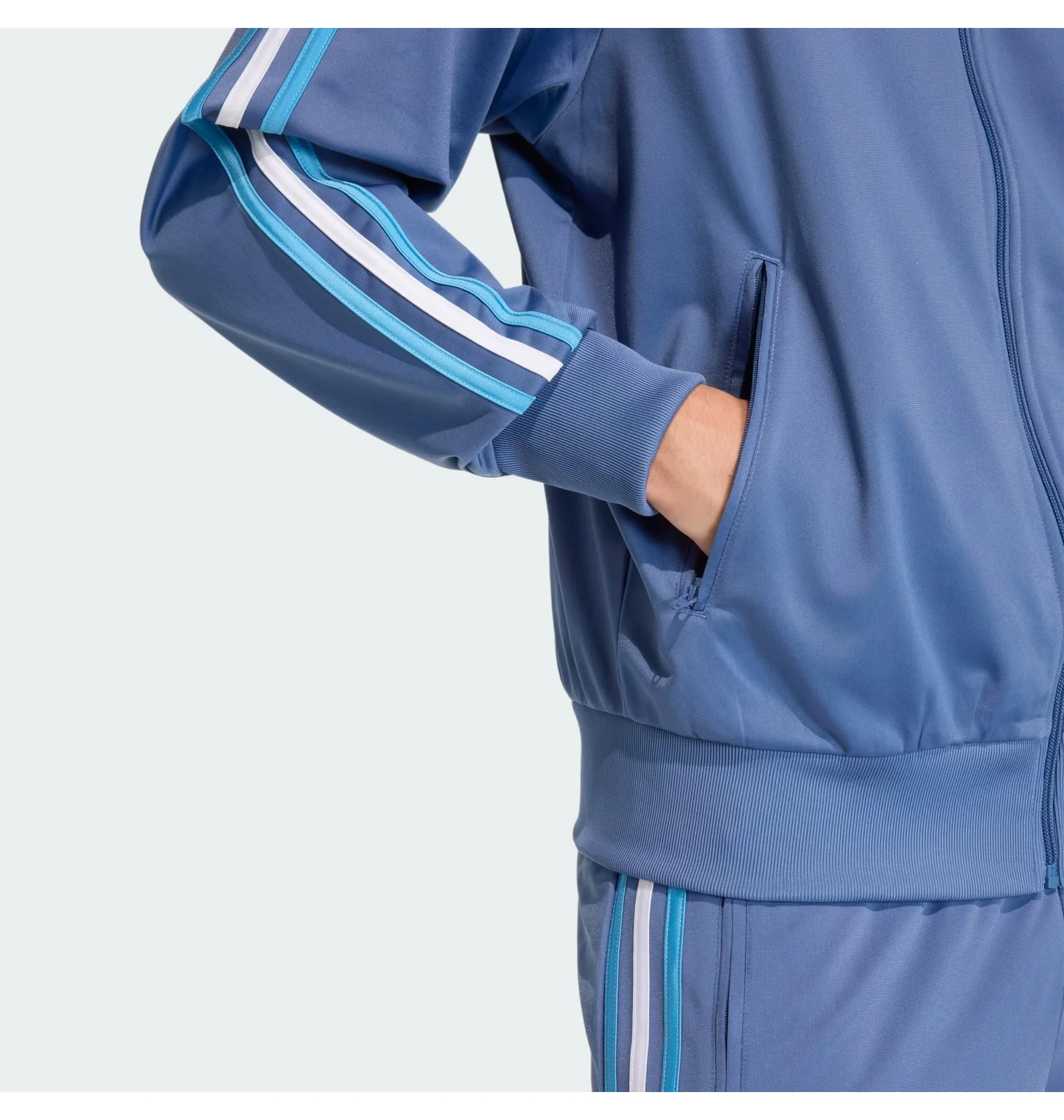 ᐉ Олимпийка мужская Adidas Firebird Track Light Blue KD3843