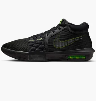 Кросівки унісекс Nike Lebron Witness 8 Basketball Shoes Black FB2239-002