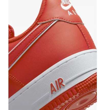 Кроссовки мужские Nike Air Force 1 Low Casual Shoes Red Dv0788-600