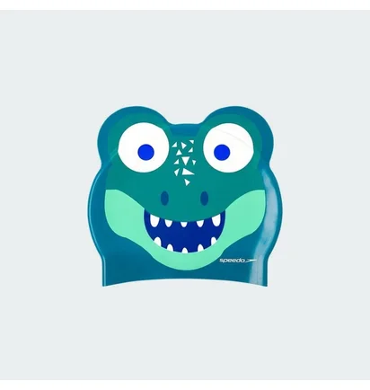 Шапочка для плавання дитяча Speedo Croc Prt Character Green 8-12240D680
