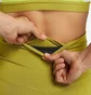 Легінси жіночі Nike One Df Hr Crop Tght Olive DM7276-390