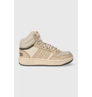 Кроссовки детские Adidas Hoops Mid 3.0 Beige IF7738
