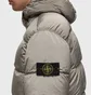 Пуховик мужской Stone Island Crinkled Econyl® Grey 811541419-V0097