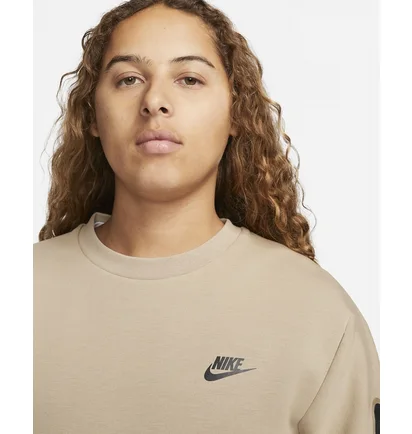 Свитшот мужской Nike Sportswear Tech Fleece Beige Cu4505-247