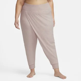 Штани жіночі Nike Yoga Luxe Różówy Grey DD9607-601