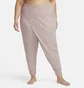 Штани жіночі Nike Yoga Luxe Różówy Grey DD9607-601
