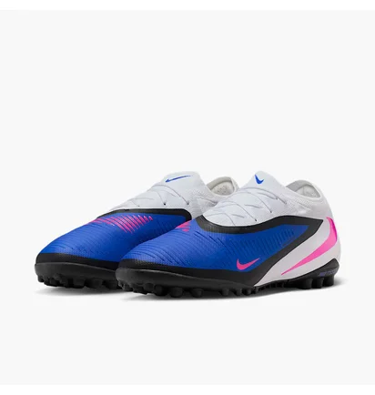Сороконожки унисекс Nike Reactx Phantom 6 Low Pro White/Blue HJ4123-446