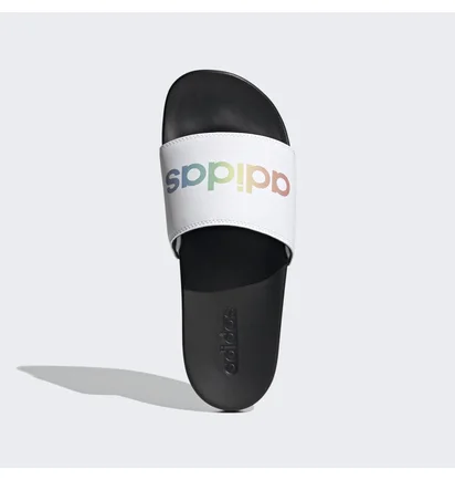 Тапочки унисекс Adidas Adilette Comfort Sandals White/Black H02488