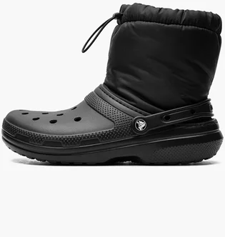 Ботинки мужские CROCS Lined Clogs Black 206630-060