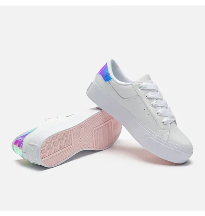 Кроссовки женские Lacoste Ziane Platform White 747CFA00041Y9