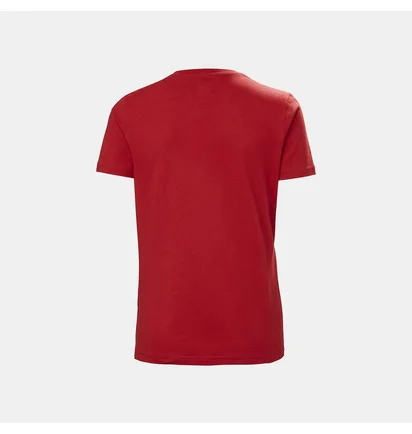 Футболка женская Helly Hansen Logo T-Shirt Red 34112-162