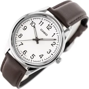 Часы мужские Casio Enticer Analog Dial Leather Strap MTP-V005L-7B4UDF