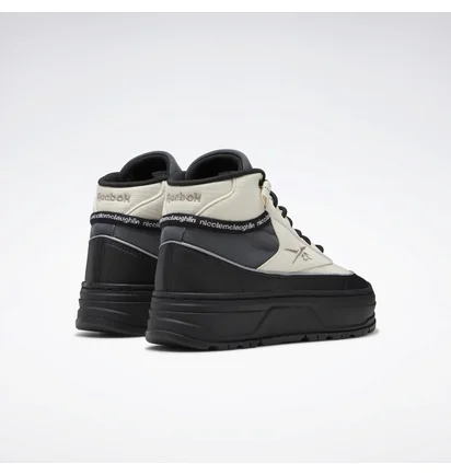 Кроссовки мужские Reebok X Nicole Mclaughlin Club C Geo Mid Beige/Black Hp9260