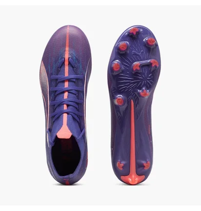 Бутсы унисекс Puma Ultra 5 Match+ Fg/Ag Violet 107686-01