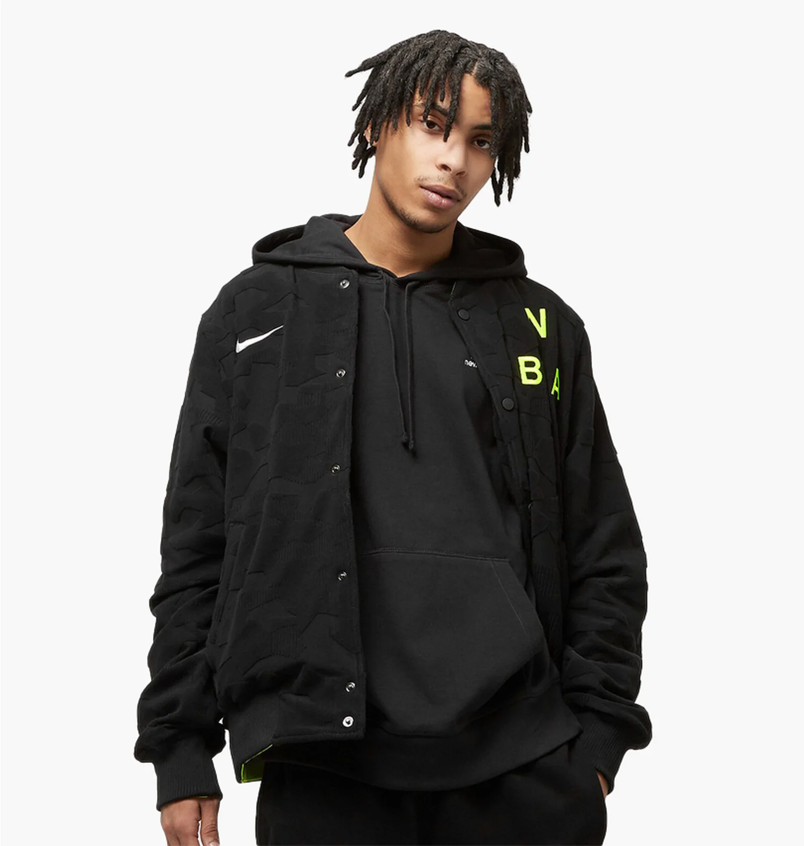 ᐉ Куртка мужская Nike Courtside Nba Lightweight Jacket Black
