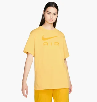Футболка женская Nike Nsw Tee Air Bf Yellow DX7918-795