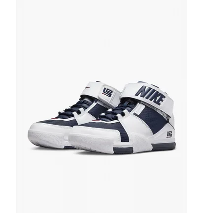 Кросівки чоловічі Nike Zoom Lebron 2 White Dr0826-100