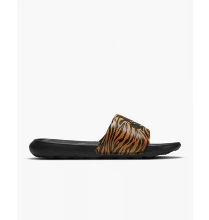 Тапочки жіночі Nike Womens Print Slides Black/Orange Cn9676-010