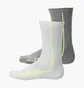 Шкарпетки чоловічі HEAD All Sports Performance Crew White/Grey (2 пари) 701229020-004