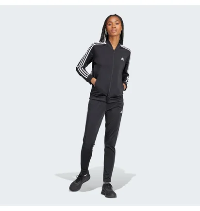 Спортивний костюм жіночий Adidas Essentials 3-Stripes Black IJ8781