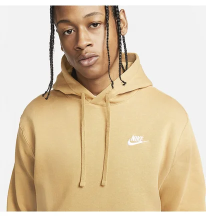 Худі чоловіче Nike Sportswear Club Fleece Yellow Bv2654-722