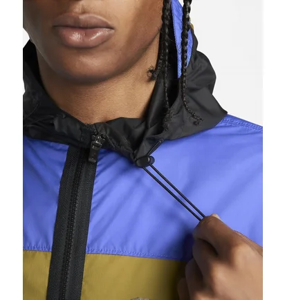 Куртка чоловіча Nike Sportswear Spu Woven Jacket Blue/Yellow Fb2192-382