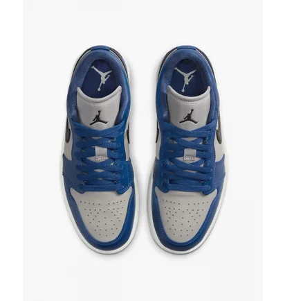 Кросівки жіночі Air Jordan Air 1 Low White/Blue DC0774-402