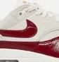 Кросівки жіночі Nike Air Max 1 Sneakers Sail White/Red FJ3169-100