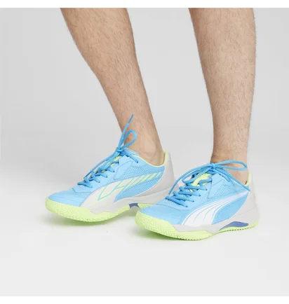 Кроссовки унисекс Puma Nova Court Light Blue/Grey 107598-01