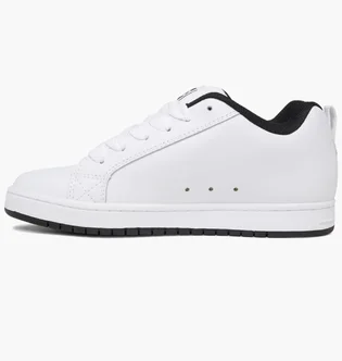 Кроссовки мужские DC Court Graffik White/Black 300529-WLK