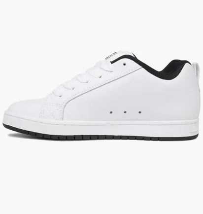 Кроссовки мужские DC Court Graffik White/Black 300529-WLK